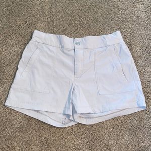 Athleta Gray Textured Shorts